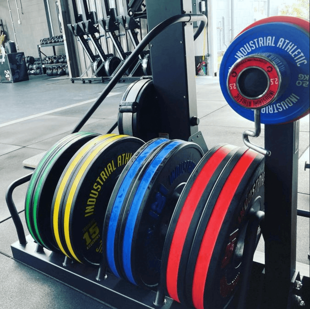 Bumper Plate Toaster Storage | Industrial Athletic