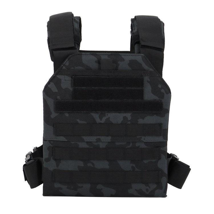 Compact Tactical Vest - Black Camo | Industrial Athletic