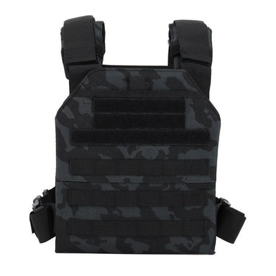 Compact Tactical Fitness Weight Vest +5KG Plates | Industrial Athletic