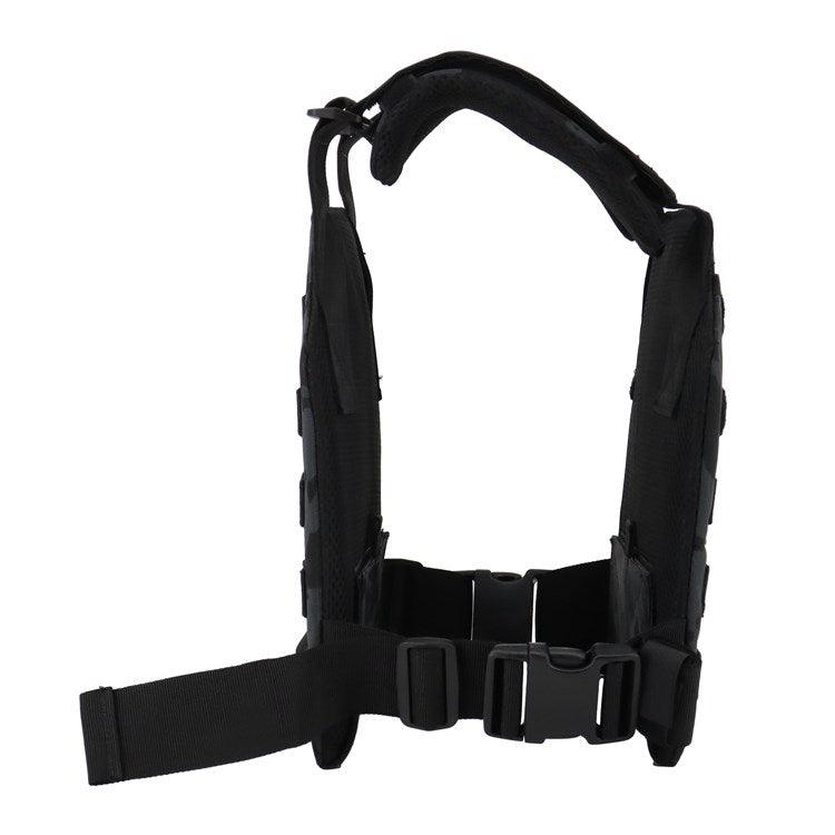 Compact Tactical Vest - Black Camo | Industrial Athletic