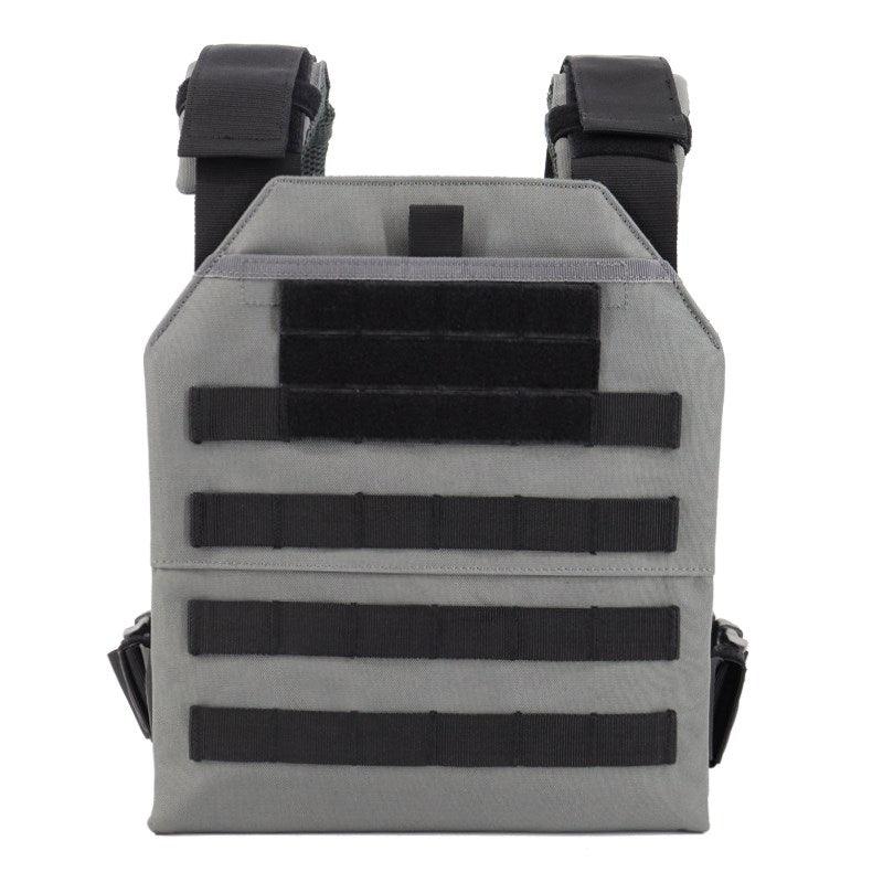 Compact Tactical Weight Vest - Grey | Industrial Athletic